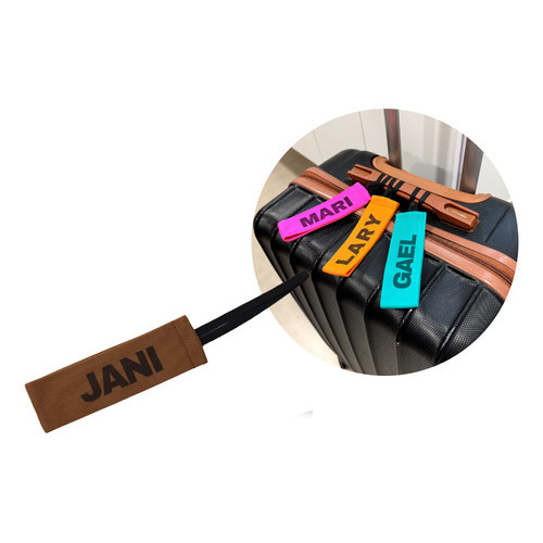 Tag Mala Personalizada Etiqueta Identificação Ba