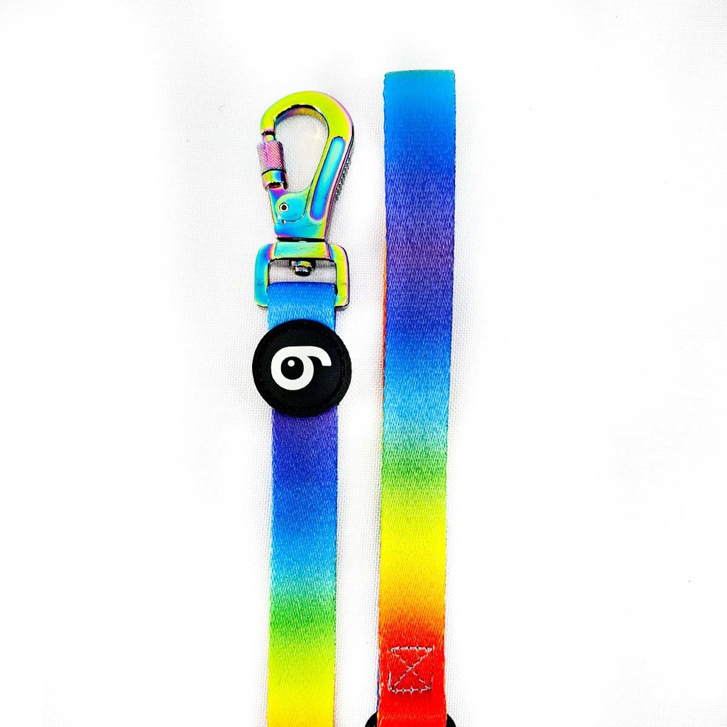 Guia Pet Aucolors Arco-iris Ganbu Passeios Confortáveis e seguros, Resistência e Estilo Para Cães