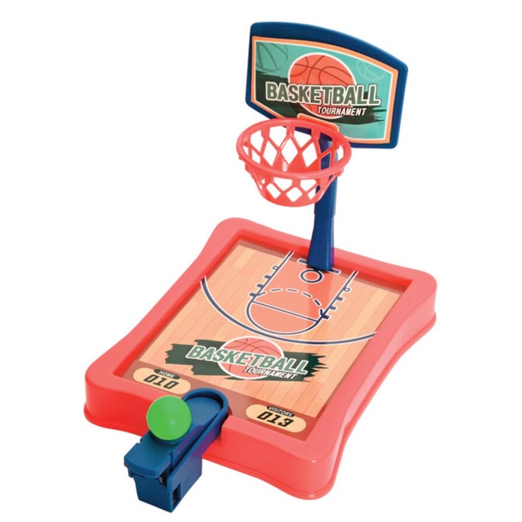 ZIPPY – MINI BASQUETE 1 CESTA VERMELHO