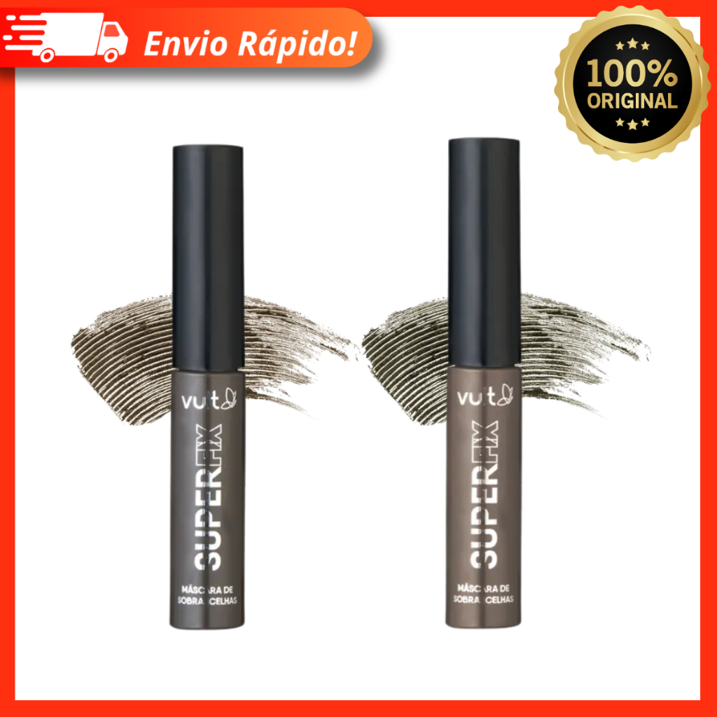 Máscara De Sobrancelha Super Fix Vegano Resistente À Água – Vult 100% Original
