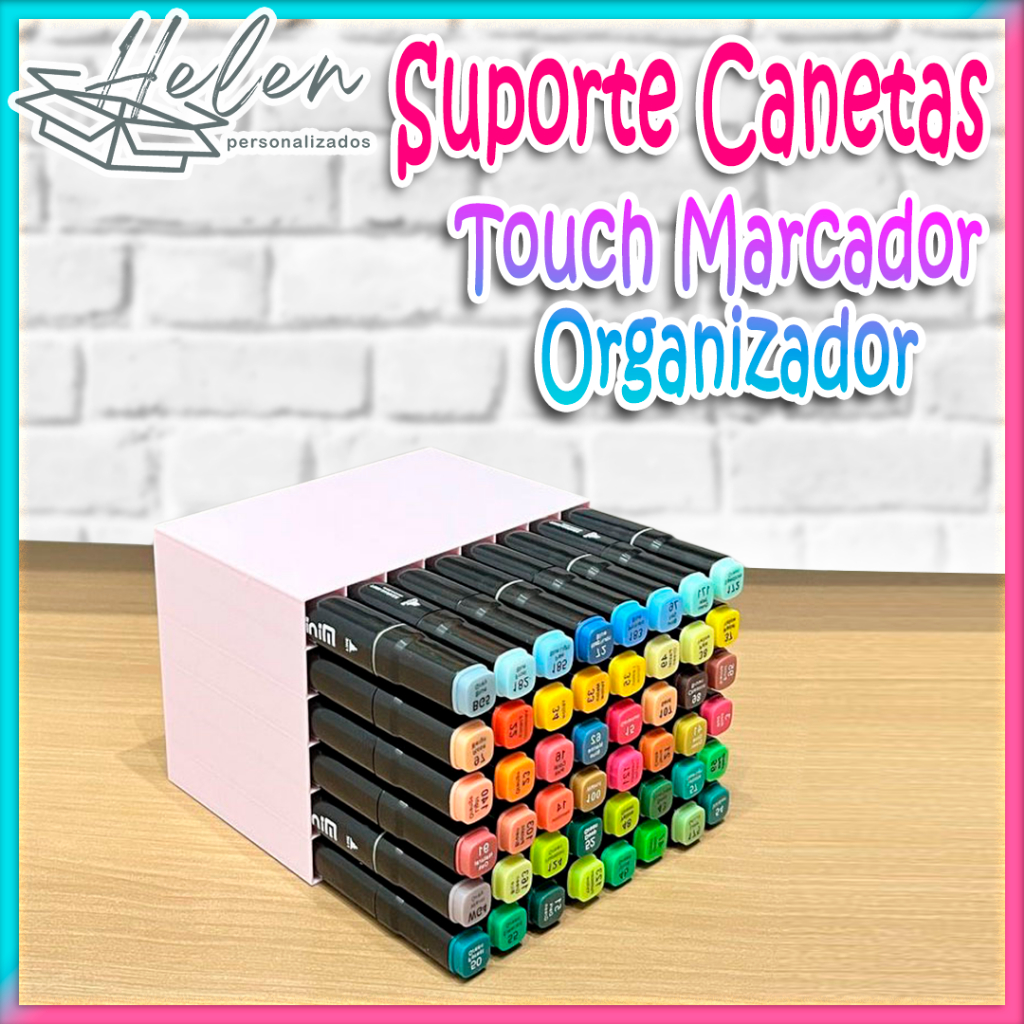 Suporte Canetas Touch Marcador Organizador