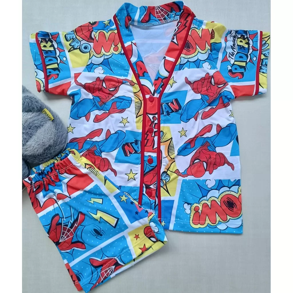 Pijama Infantil Americano Menino ou Menina Premium Várias Estampas  – Halley