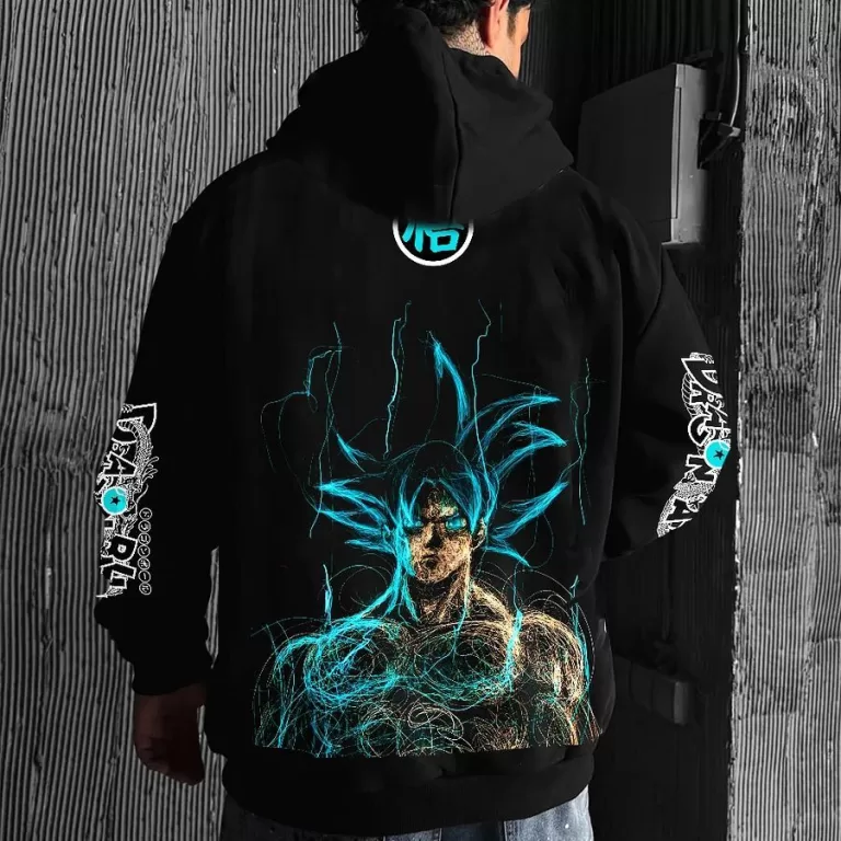 Moletom Capuz Plus Size AfterSoul | Goku | Vegeta 