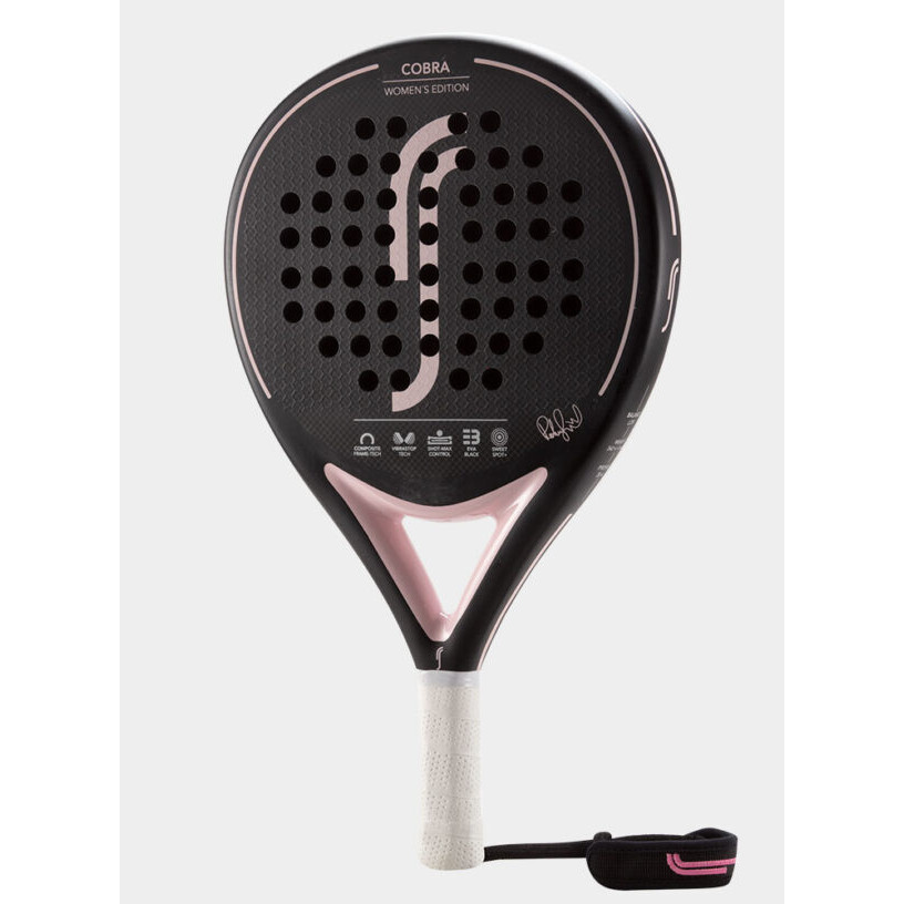 Raquete De Padel Robin Soderling Cobra W Edition Preto-rosa