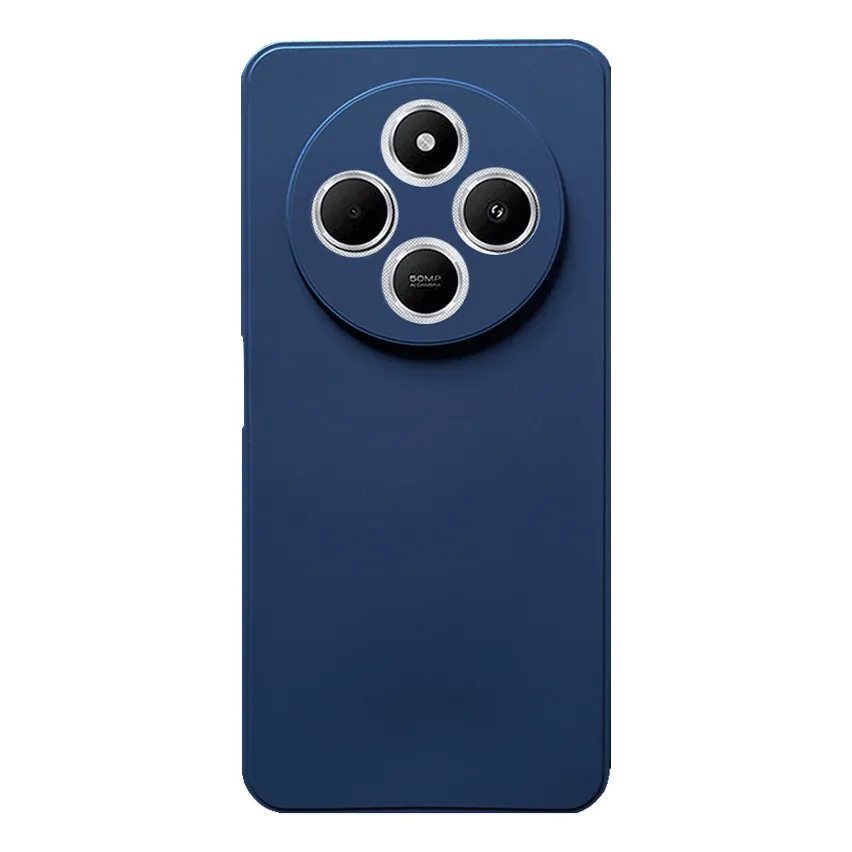 Capa Capinha Anti Impacto Aveludada + Película 3D Para Xiaomi Poco C75