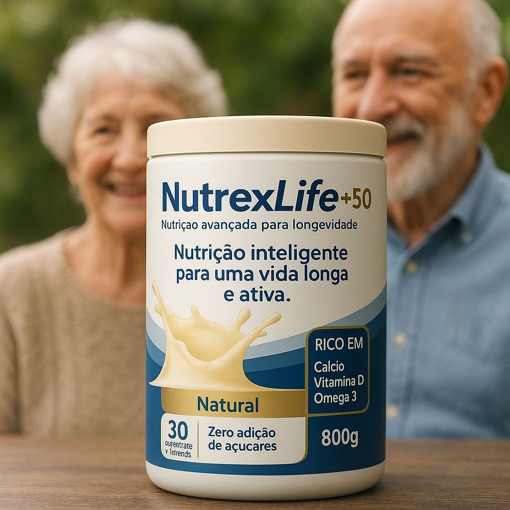 NutrexLIFE +50 – 400G – Nutrição avançada para longevidade