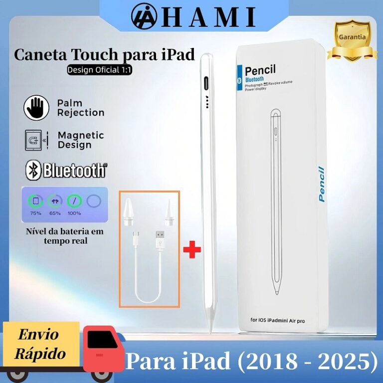 Caneta Touch 2. Geração para iPad( 2018-2025 ) A