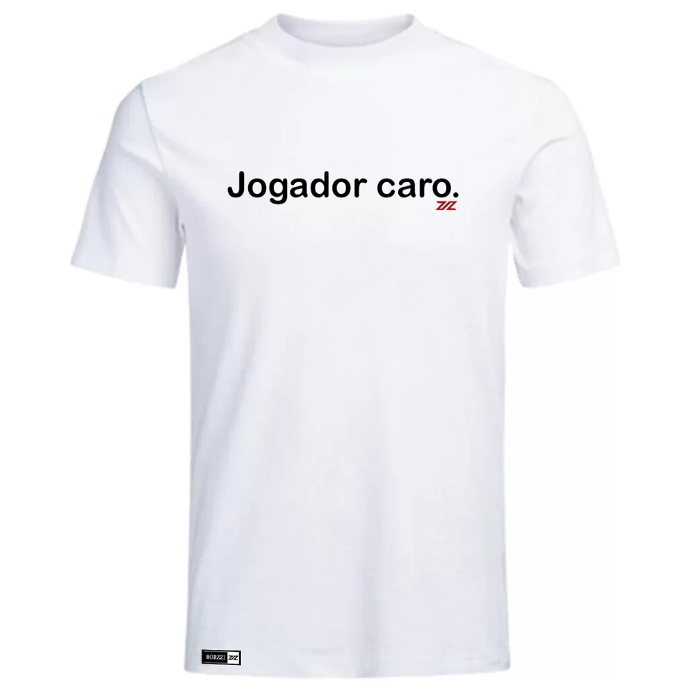 Camiseta Camisa Boleiro Jogador Caro – Andada de jogador – Futebol – 100% Algodão de Qualidade