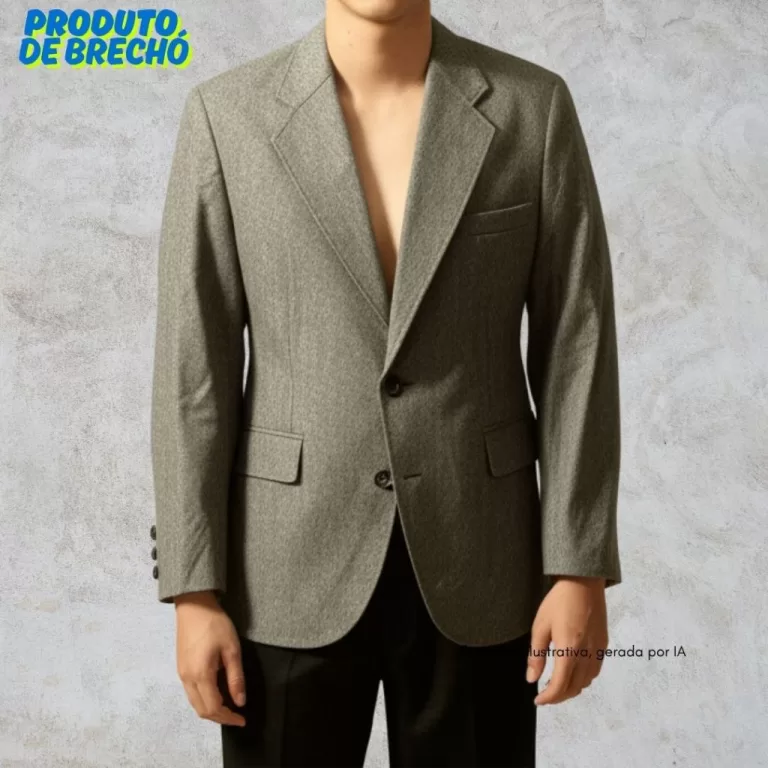 blazer social vila romana vintage anos 80