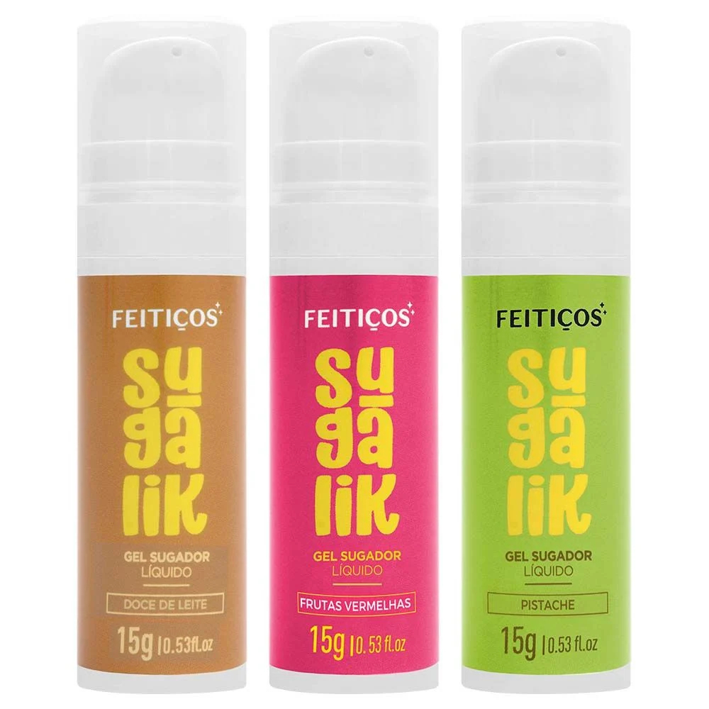 Sugalik Sugador de clitóris 15g Gel Sugador Líquido Vaginal Orgasmo e Mamilo Sex shop Pico pulse