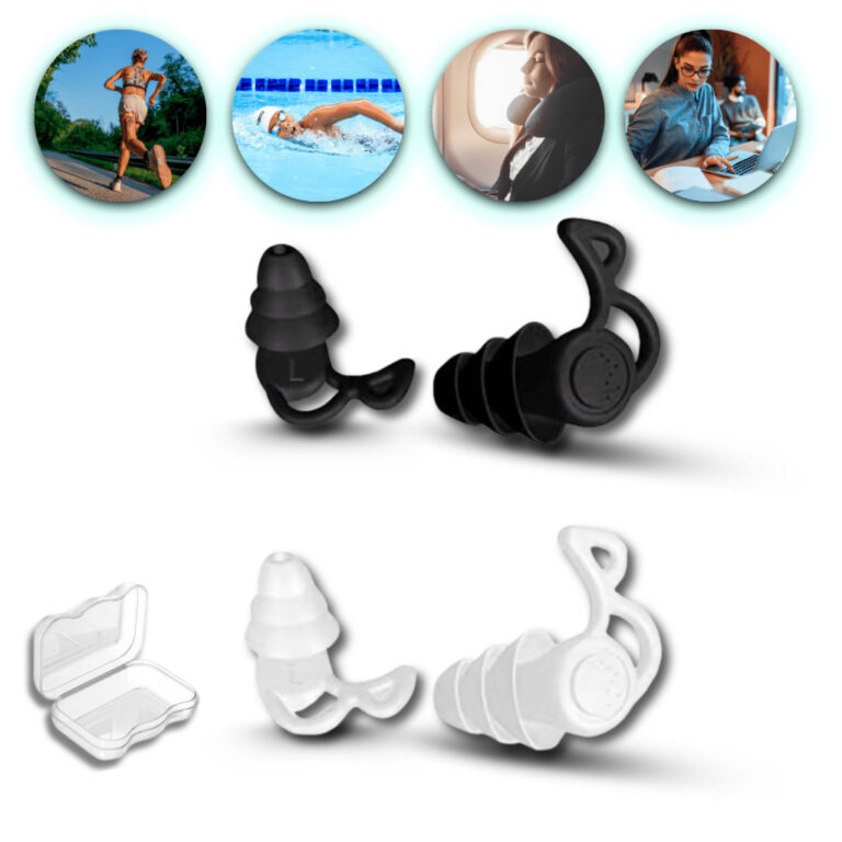 Protetores Auriculares de Silicone com Isolamento 