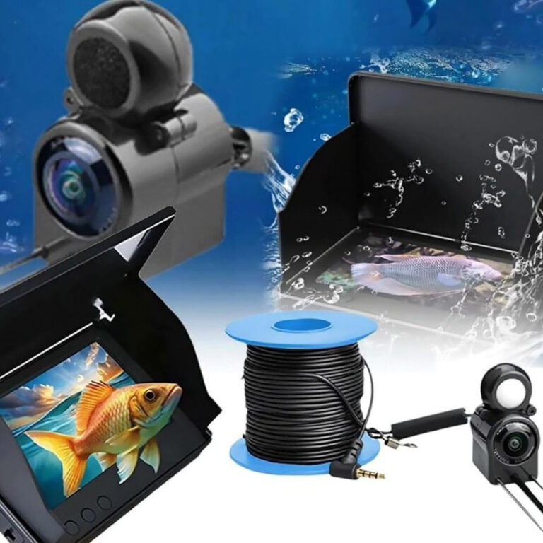 Câmera De Pesca Subaquática Monitor LCD Localiza