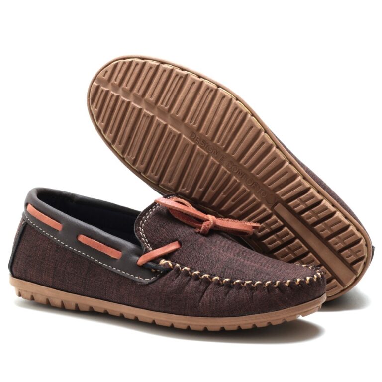 Sapato Mocassim Infantil Casual Masculino Menino K