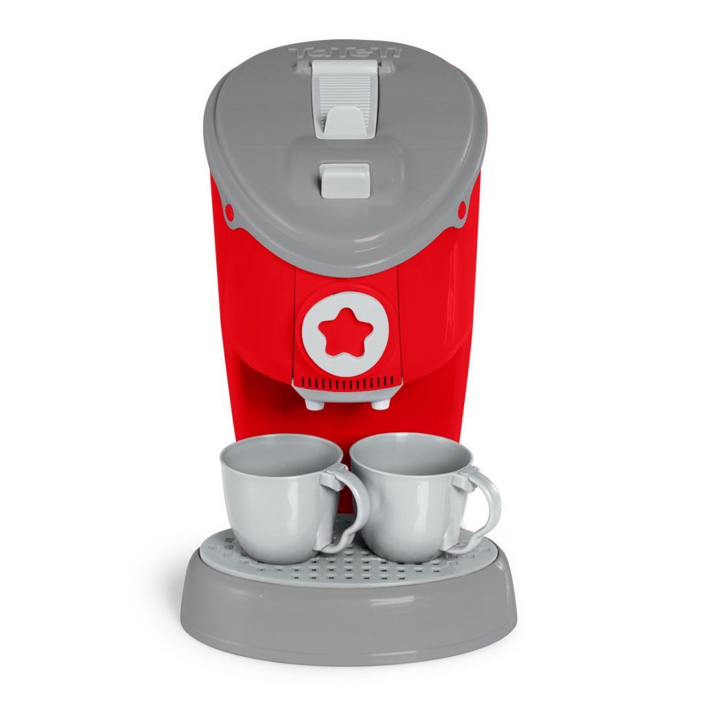 Cafeteira Imaginativa Com Som E Luz Vermelha/Cinza – Ta Te Ti