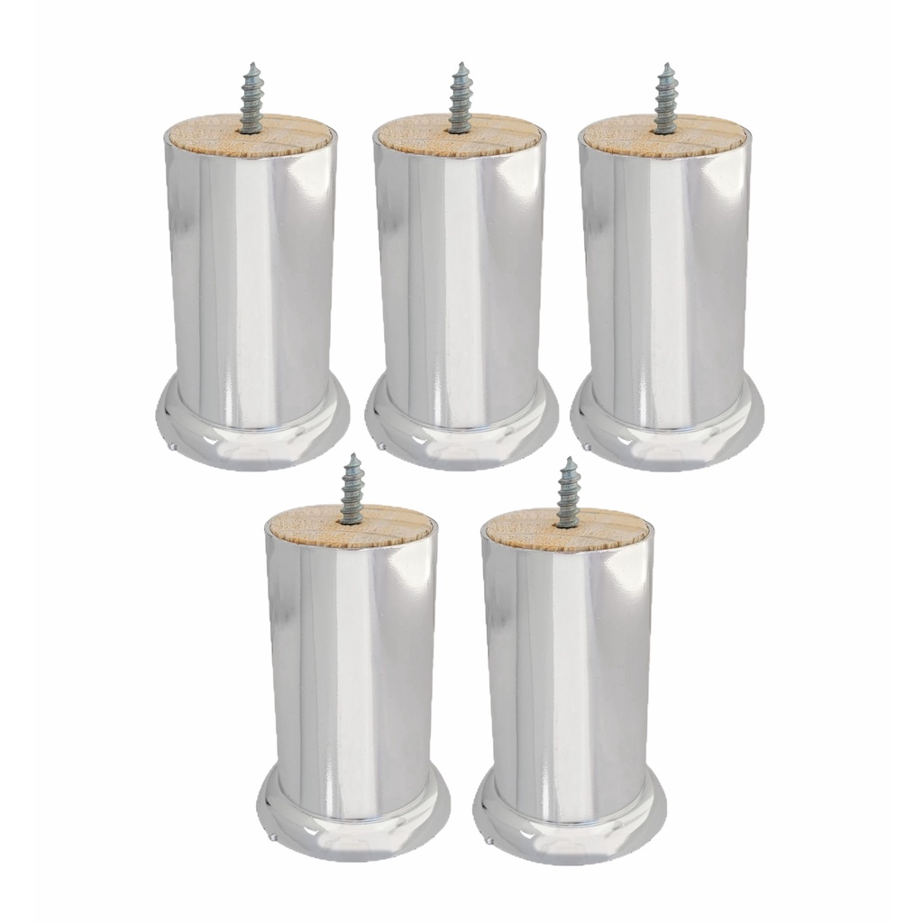 Kit 5 Pe Cama Box Casal Solteiro 10cm Rosca Soberba