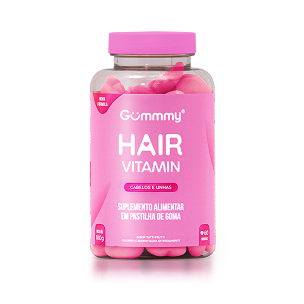 Gummy Original – Hair Suplemento Vitamina Para Cabelo E Unhas Em Goma