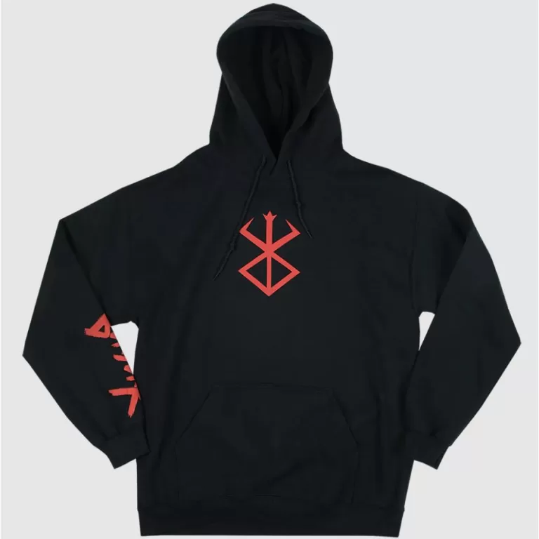 Blusa Moletom Canguru Anime Berserk Mangá Guts Ma