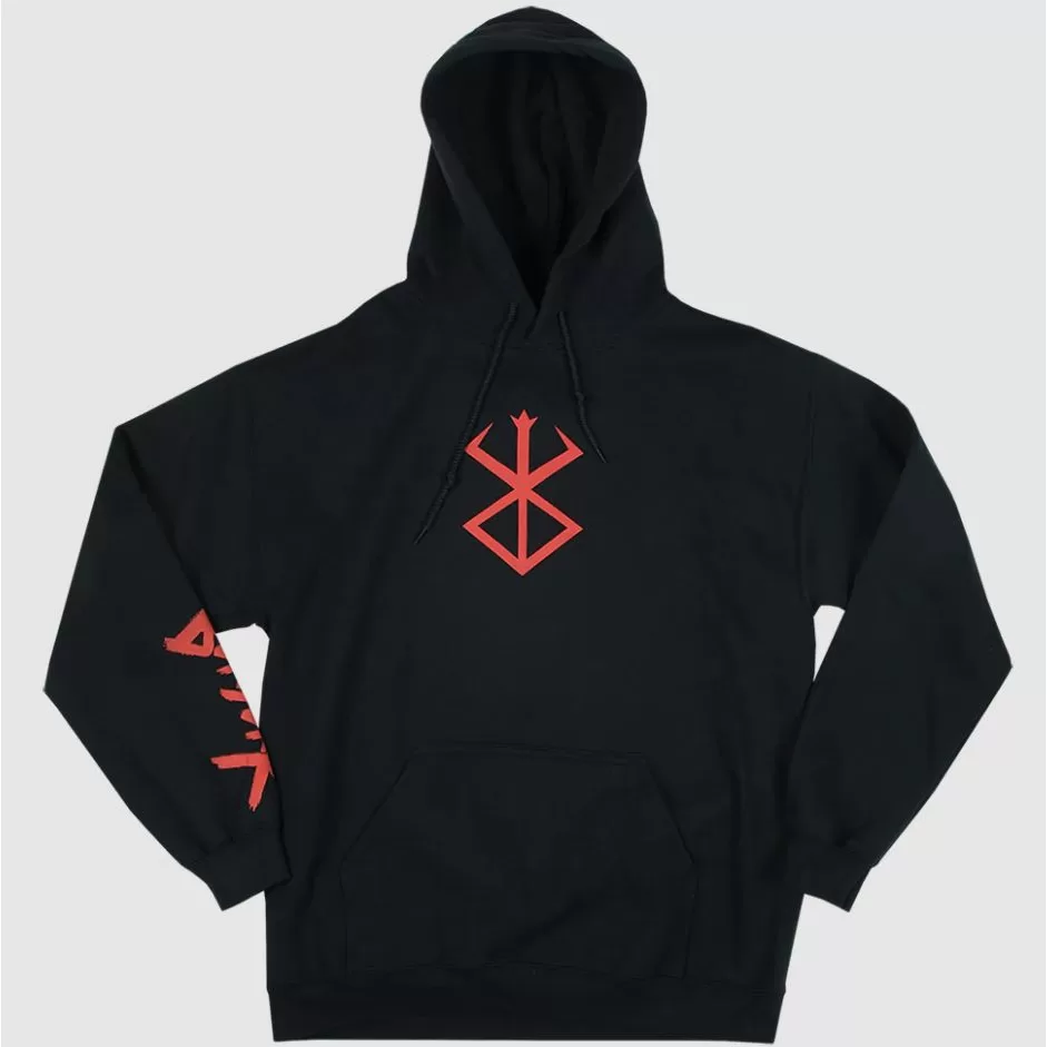 Blusa Moletom Canguru Anime Berserk Mangá Guts Mangá Unissex Cosplay