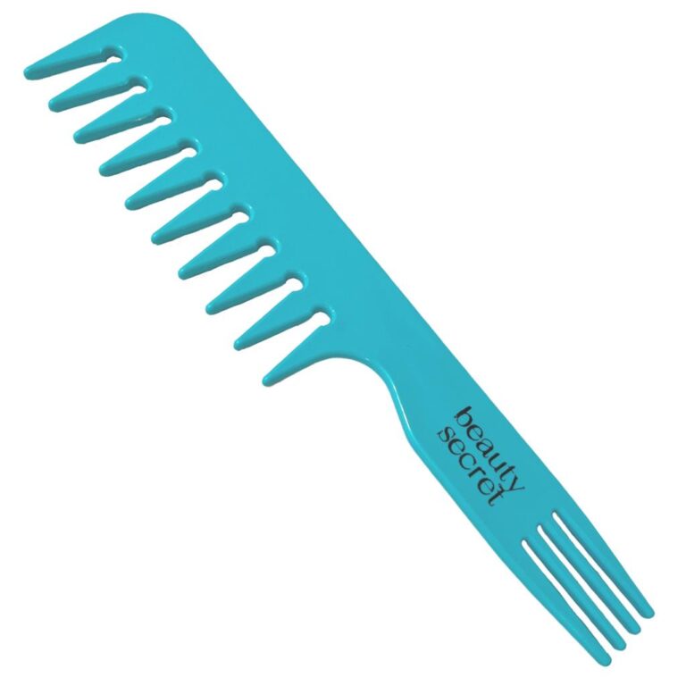 Pente Jacare Beauty Secret AZUL Desembaraçador