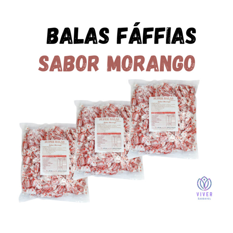 Balas Fáffias Produto Natural 500grs