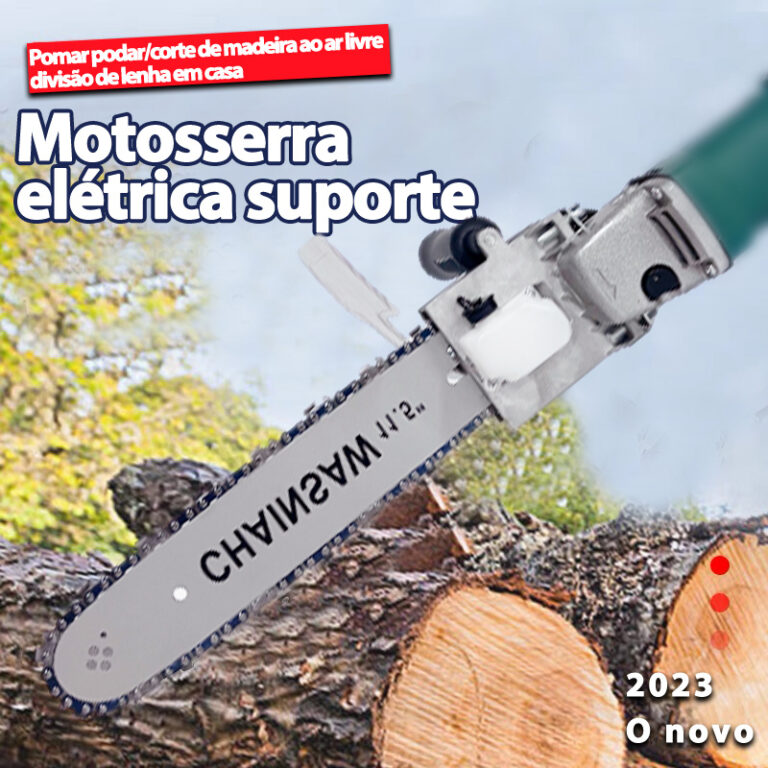 Kit Motosserra Adaptador Para Esmerilhadeira Angul