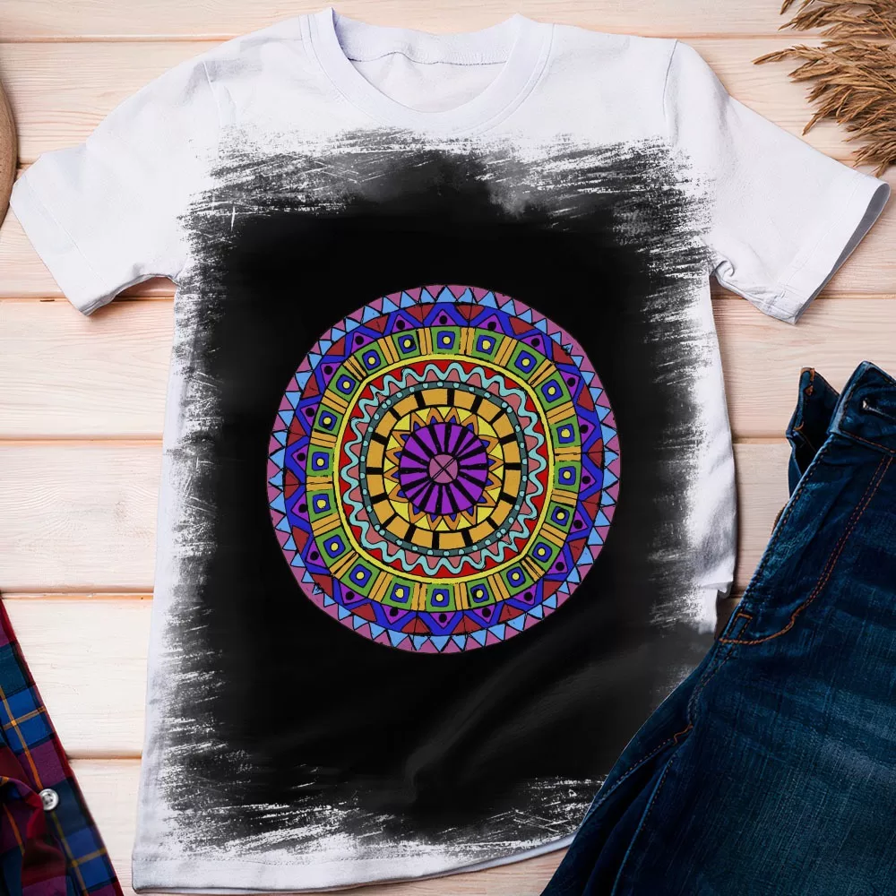 Camiseta Africana Turbante Mandala – Dicelli