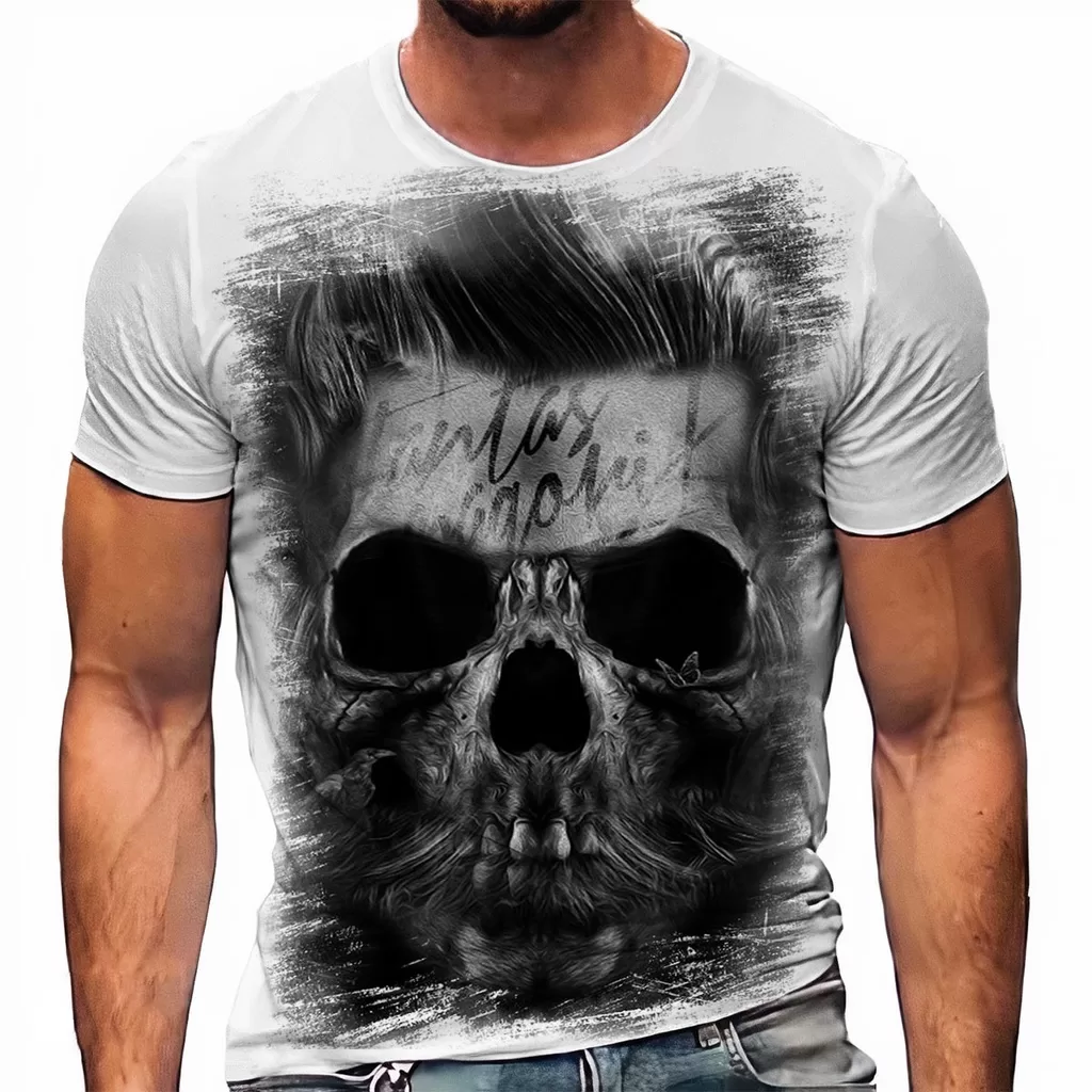 Camiseta Caveira 714 A