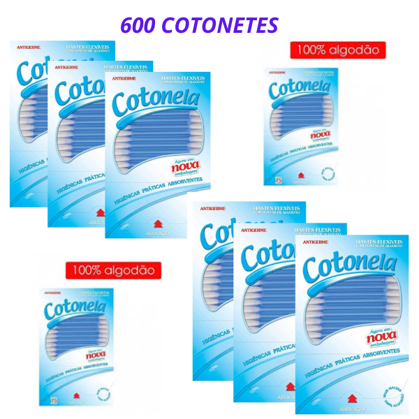 COTONETE NENEX  / COTONELA 600  UNIDADES