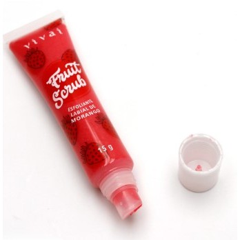 Esfoliante Labial  Lip Fruit Scrub Morango-Vivai