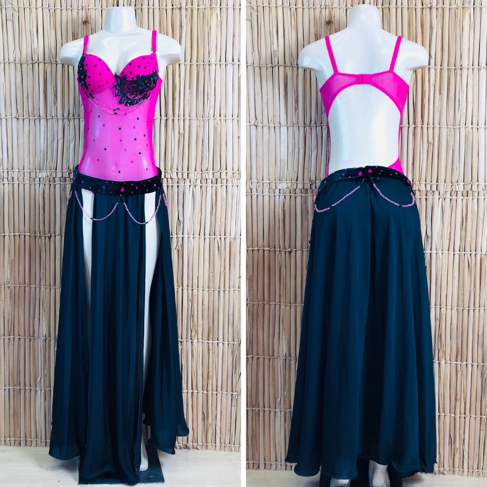 Dança do Ventre Traje Bordado Completo G (44)com Body –  Pronta Entrega – TC-BODY60