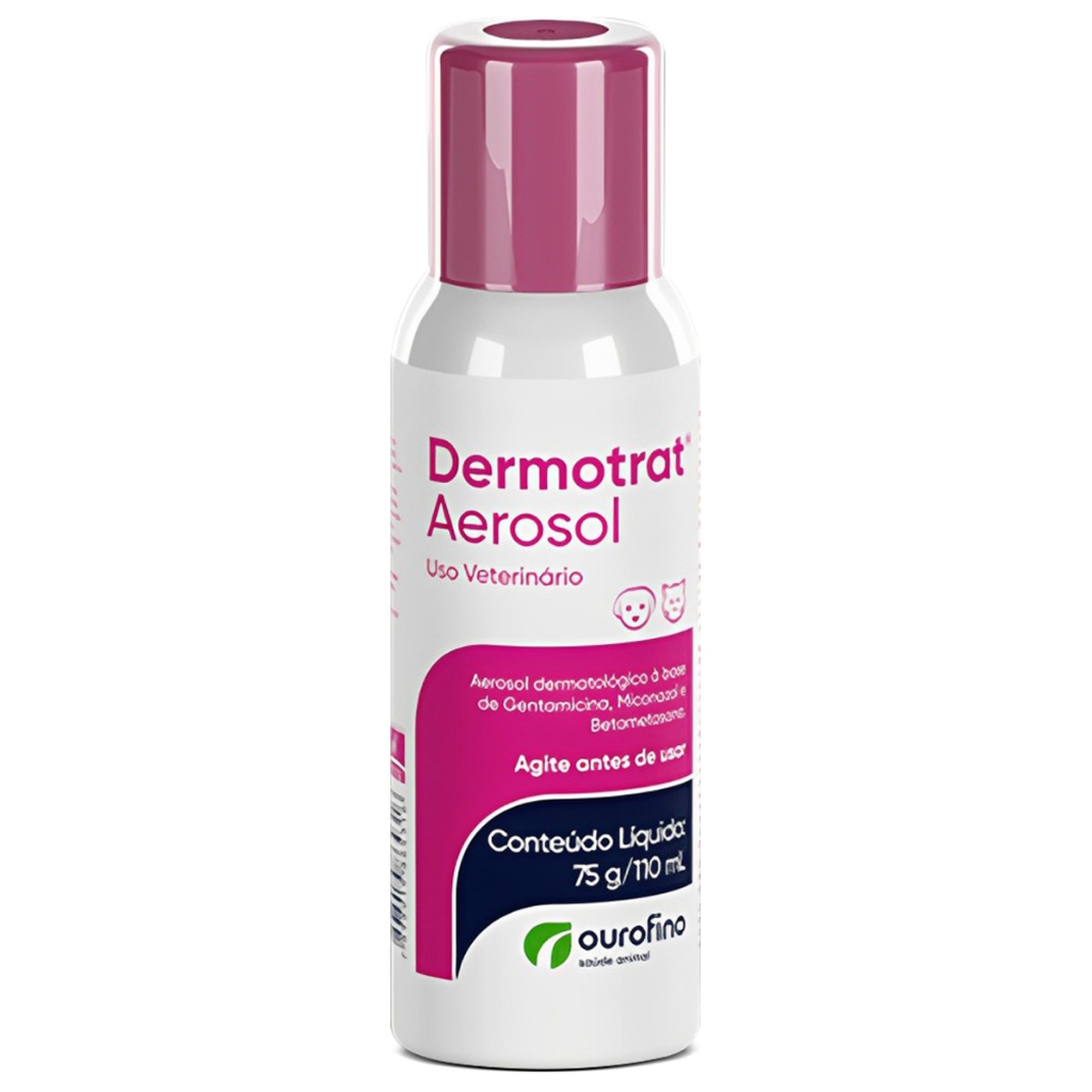 Dermotrat Spray 110ml – Cuidado e Conforto para a Pele do seu Pet