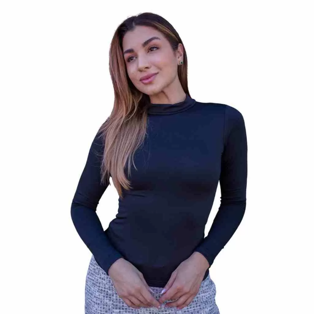 Blusa Térmica Feminina Peluciada Inverno P ao G2  2015-C1