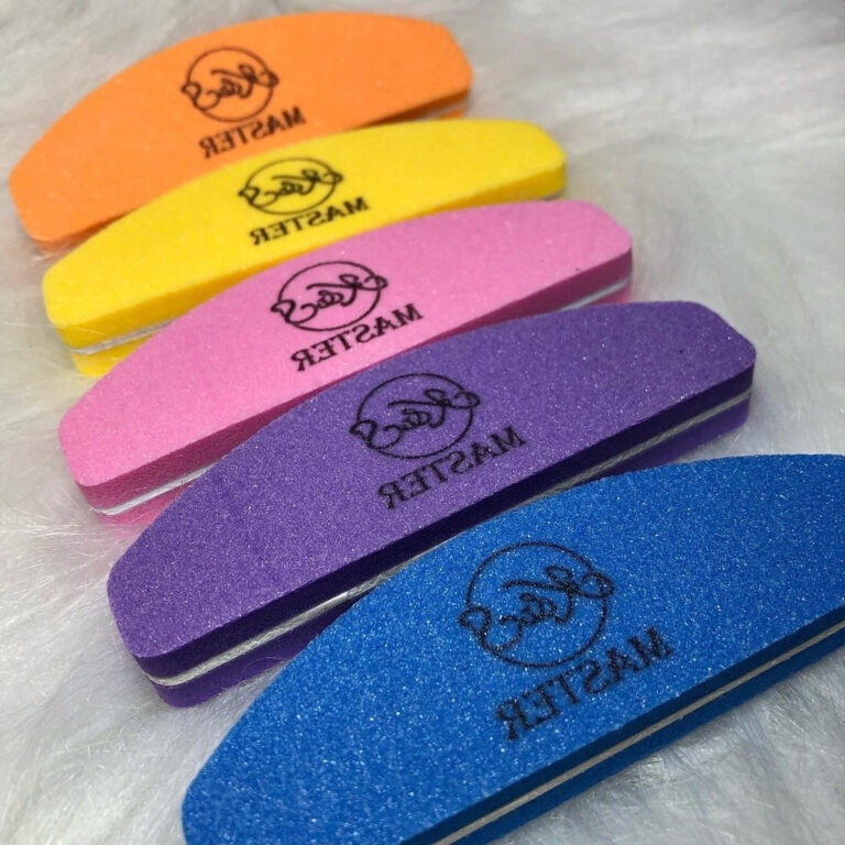 Mini Lixas Buffer KEs Bumerangue Fecha Poros Color