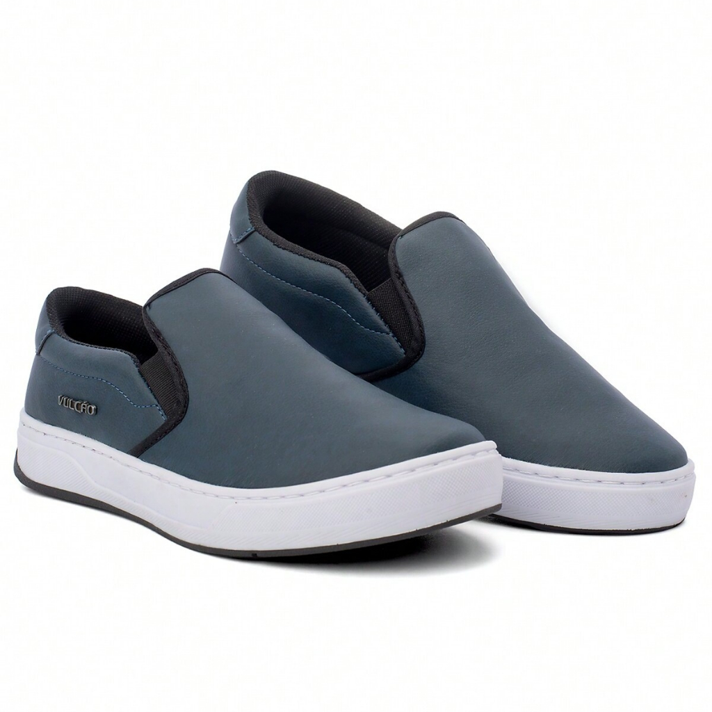 Tênis Masculino Slip On Iate Vulcão Super Confortável Linha Premium
