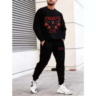 Conjunto Masculino de Moletom Estiloso StreetWear 