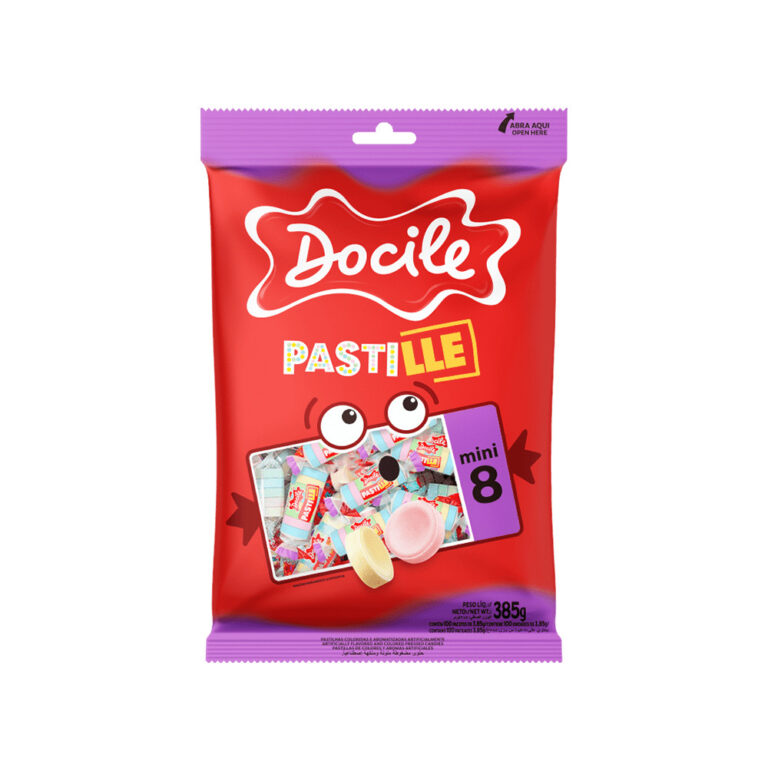 Pastilha Mini 8 385g – Docile
