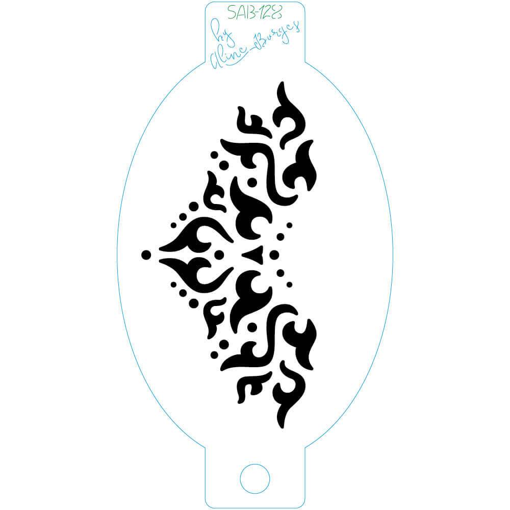 Stencil Coroa Tribal 1