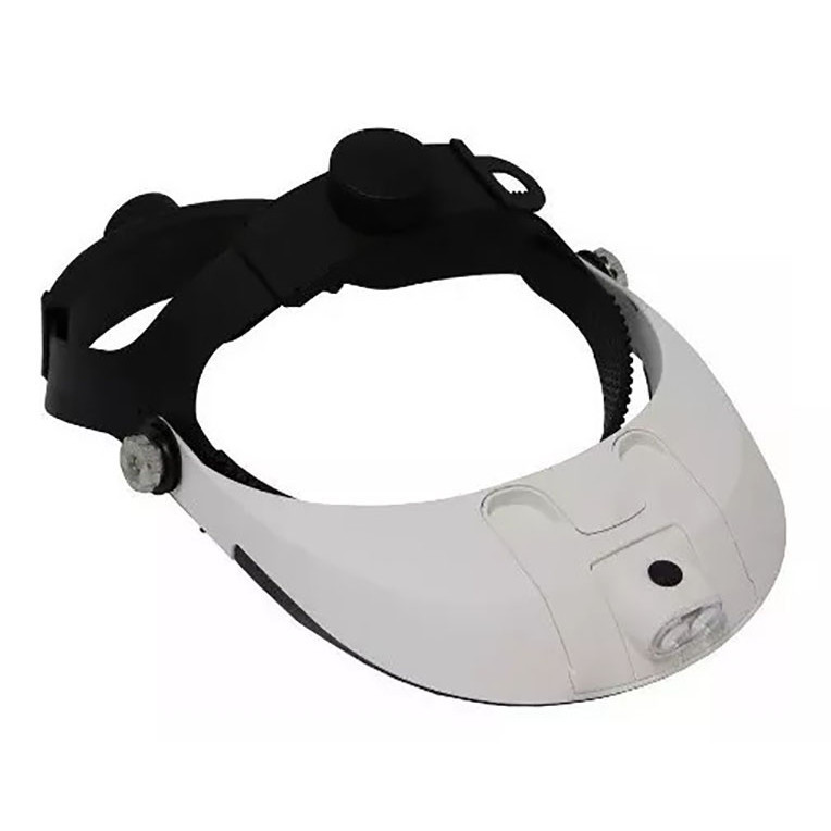 Super Lupa De Cabeça Profissional 2 Super Leds + 