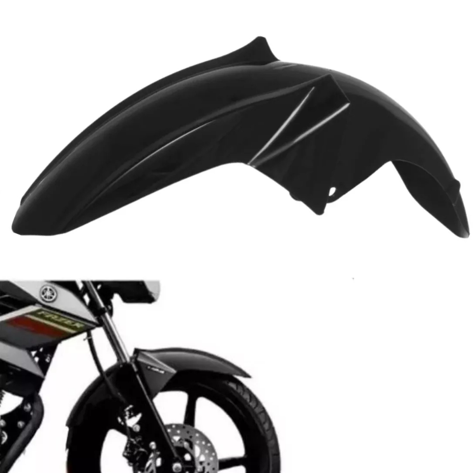 Carenagem Paralama Dianteiro frente moto motoboy motoqueiro Yamaha Fazer 150 2014 à 2021