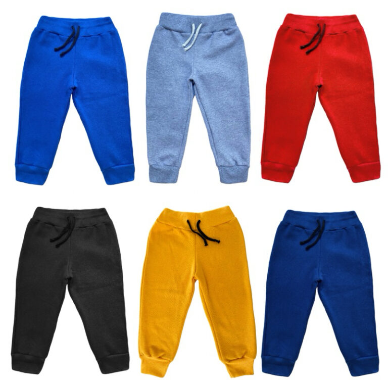 Kit 4 Calças Moletom Grosso Flanelado Infantil Me