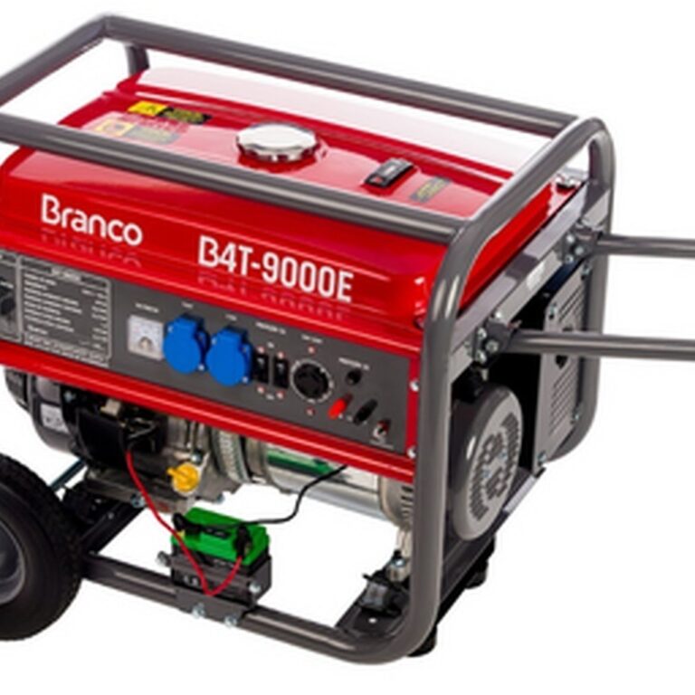 Gerador de Energia à Gasolina 16.5HP 9Kva Monofá