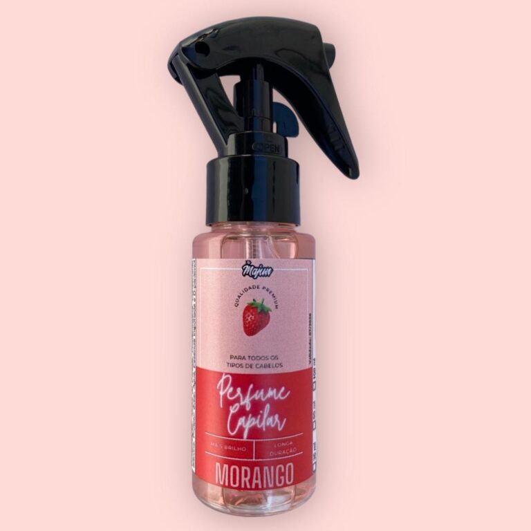 Perfume Capilar Morango 60ml (Diversos Modelos 