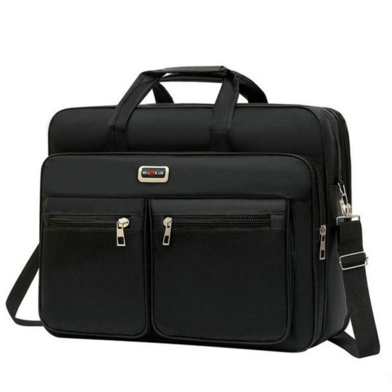 Bolsa Pasta Notebook Grande Nylon Masculino Maleta