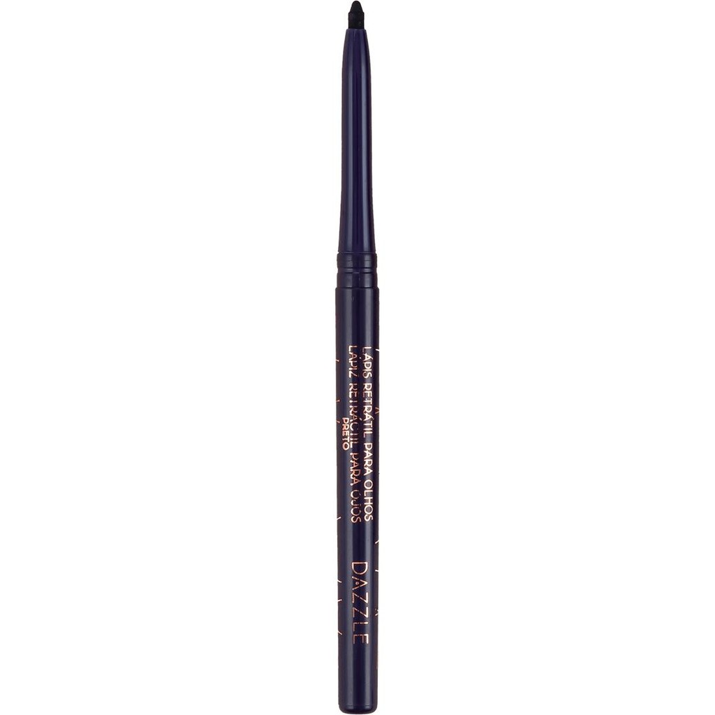 Lápis Retrátil Para Olhos Dazzle Preto