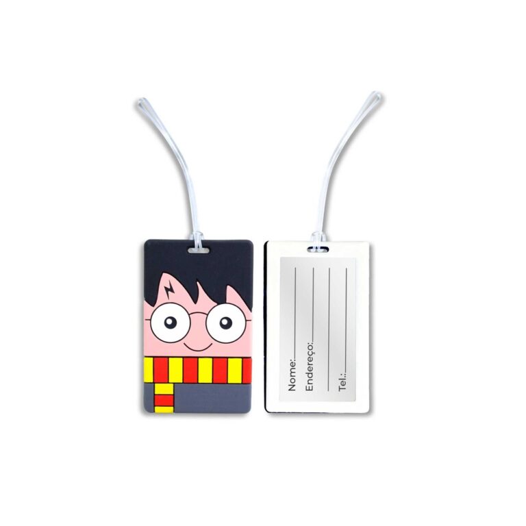 Tag Identificador De Mala Mochila Harry Potter Emb