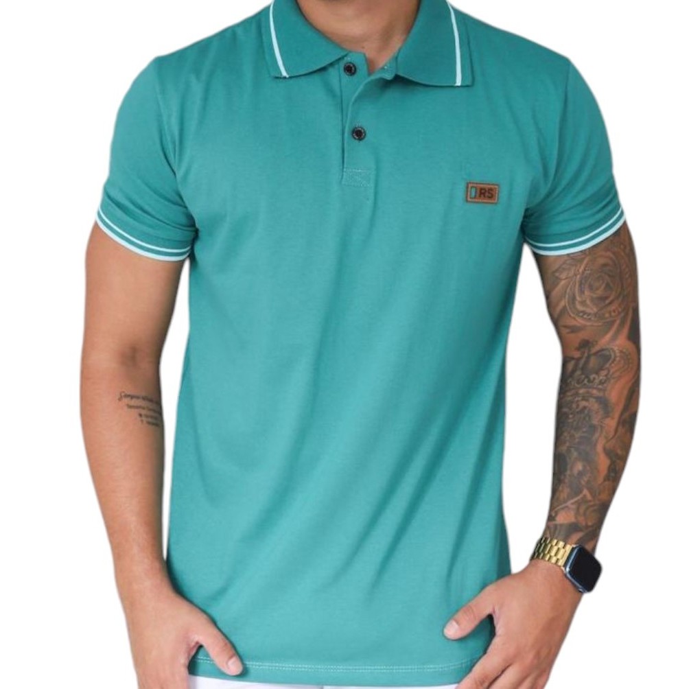 Camisa Polo Básica preto Alta Qualidade 100% Algodão Queima De Estoque – Garanta a Sua Promoção