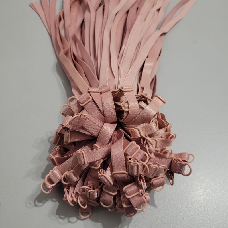 Alça Para Sutiã Pronta 10mm x 40cm com Regulagem Kits variados com 3, 5, 10 e 50 pares