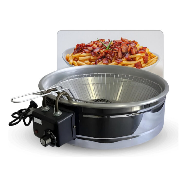 Fritadeira Elétrica Inox Tacho Fritura Óleo 5L