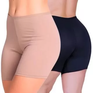 KIT 2 Short Anágua Segunda Pele FEMININO (OTIMOS 