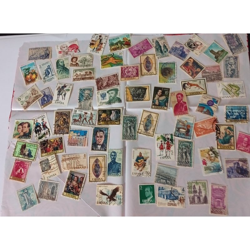 Selos da Espanha década 60